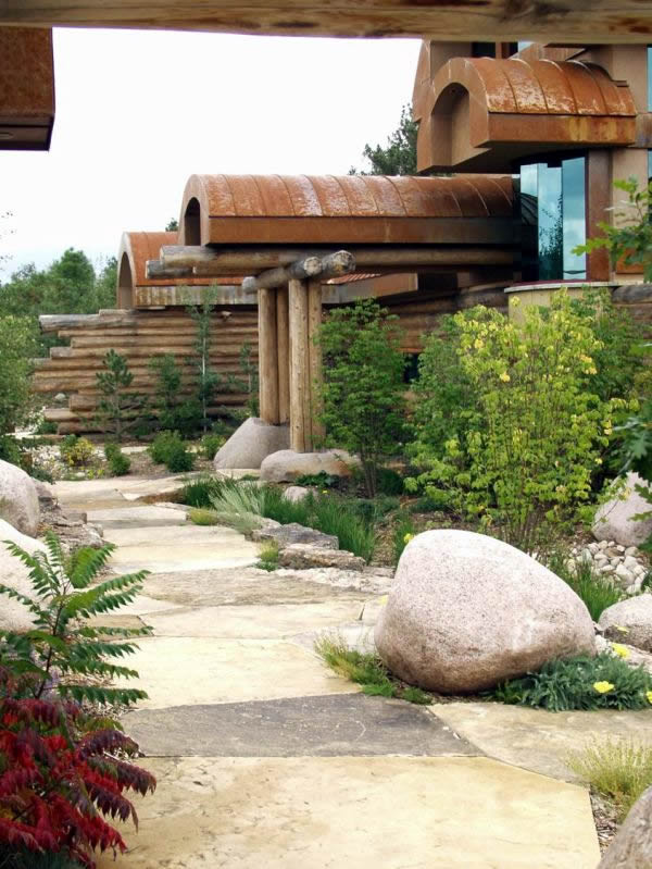 Charles Seha Professional Landscape Designer in Rochester, Minnesota -  Home exterior stone steps and walkways