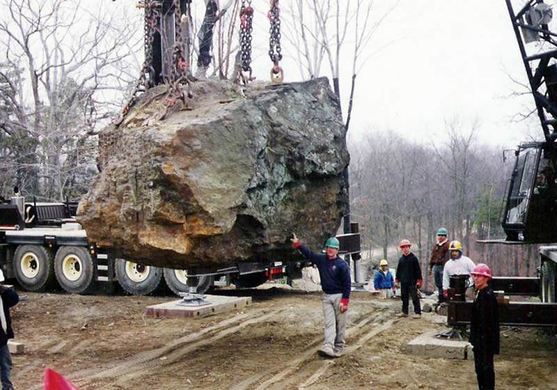 Charles Seha Professional Landscape Designer in Rochester, Minnesota -  Large Landscape Stones and Stone Placement for Homes and Businesses